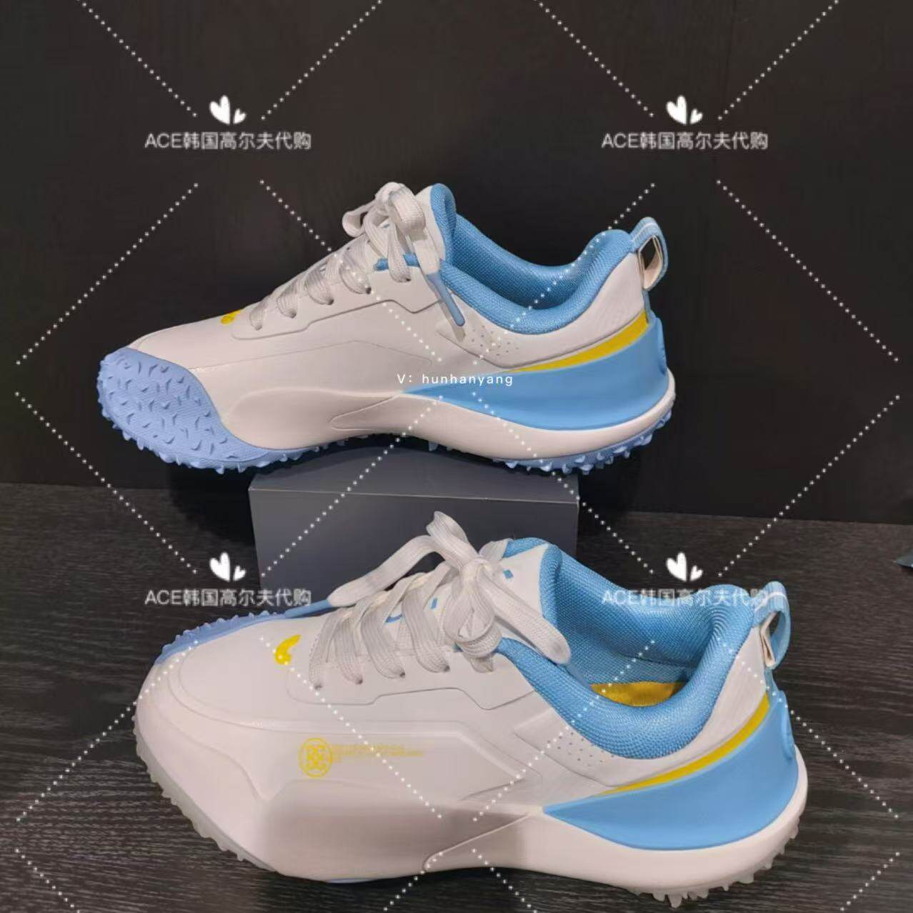 Gfore女士高尔夫折扣球鞋25夏季休闲时尚舒适厚底增高运动鞋G4