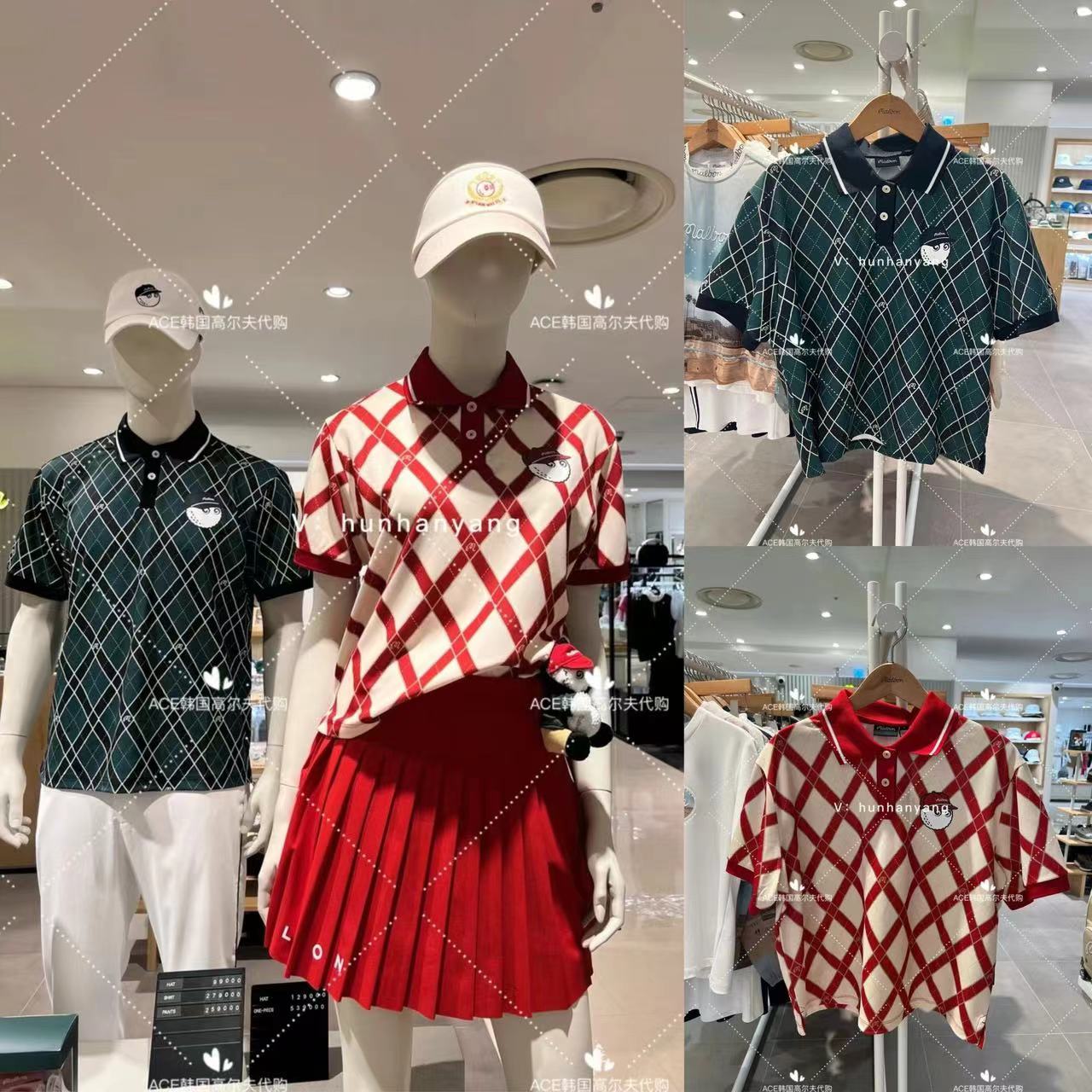 女士高尔夫服装24秋季短袖