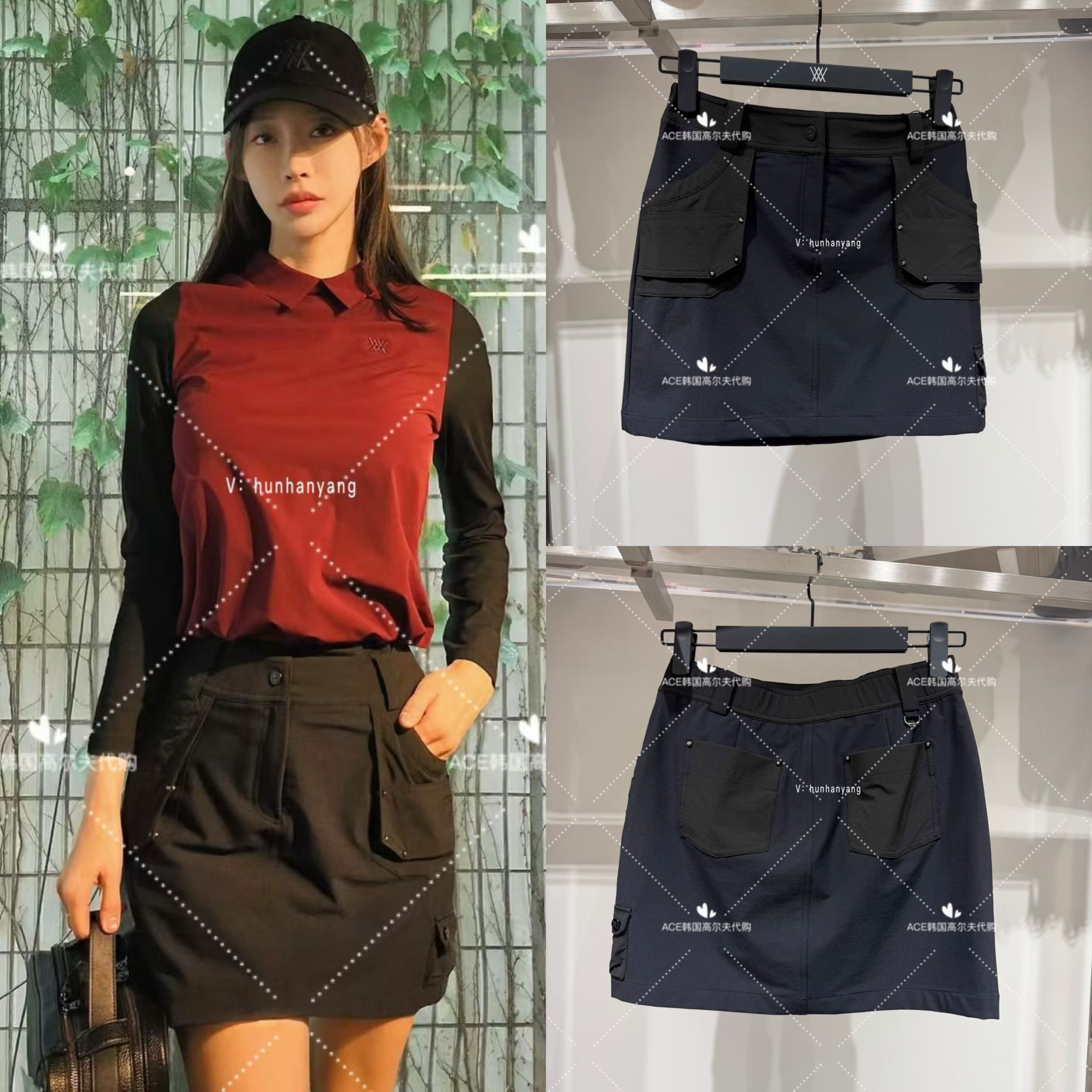 女士高尔夫服装26秋季裙子