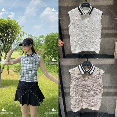 女士高尔夫服装25夏季上衣
