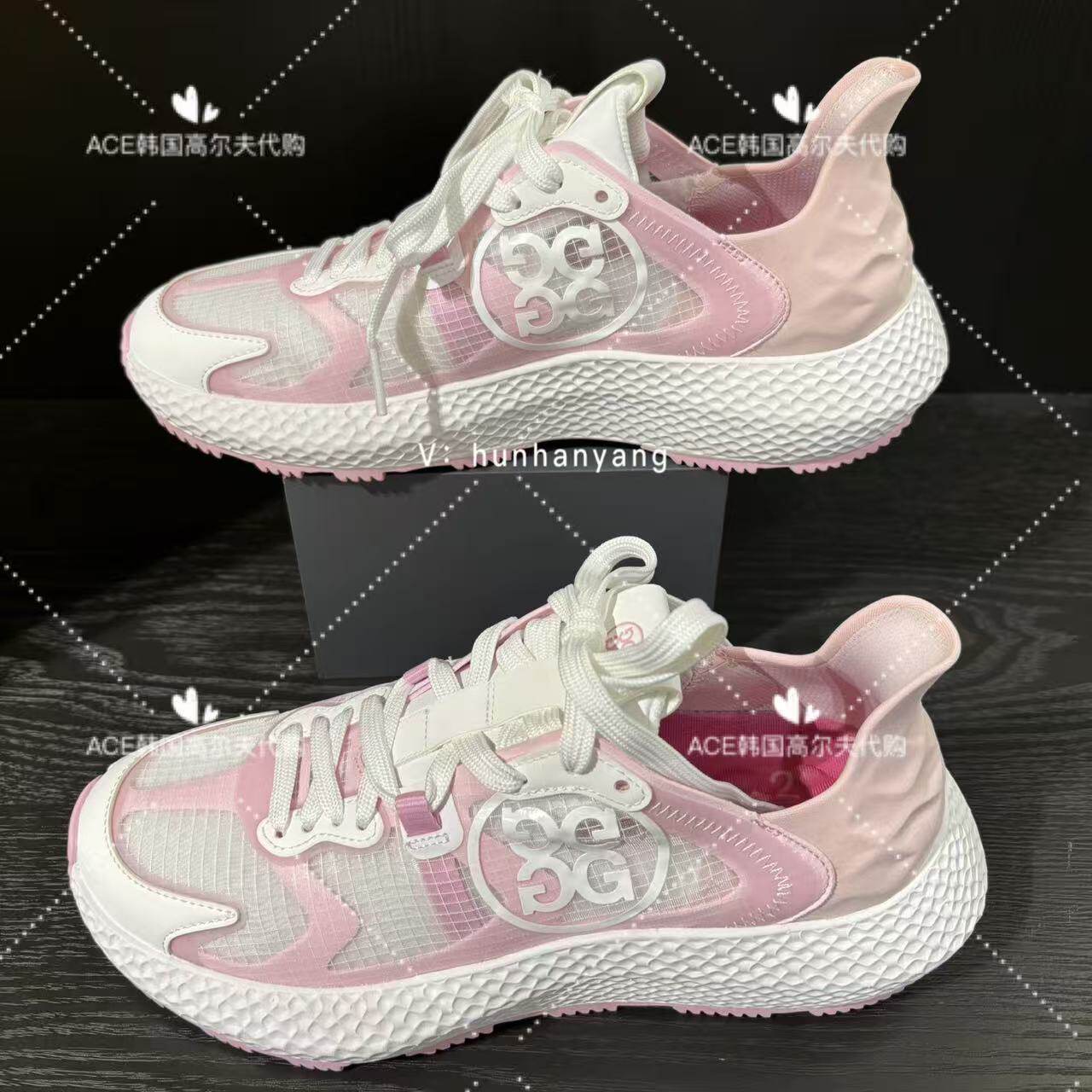 GFORE女士高尔夫球鞋26夏季新款百搭休闲时尚运动舒适厚底运动鞋