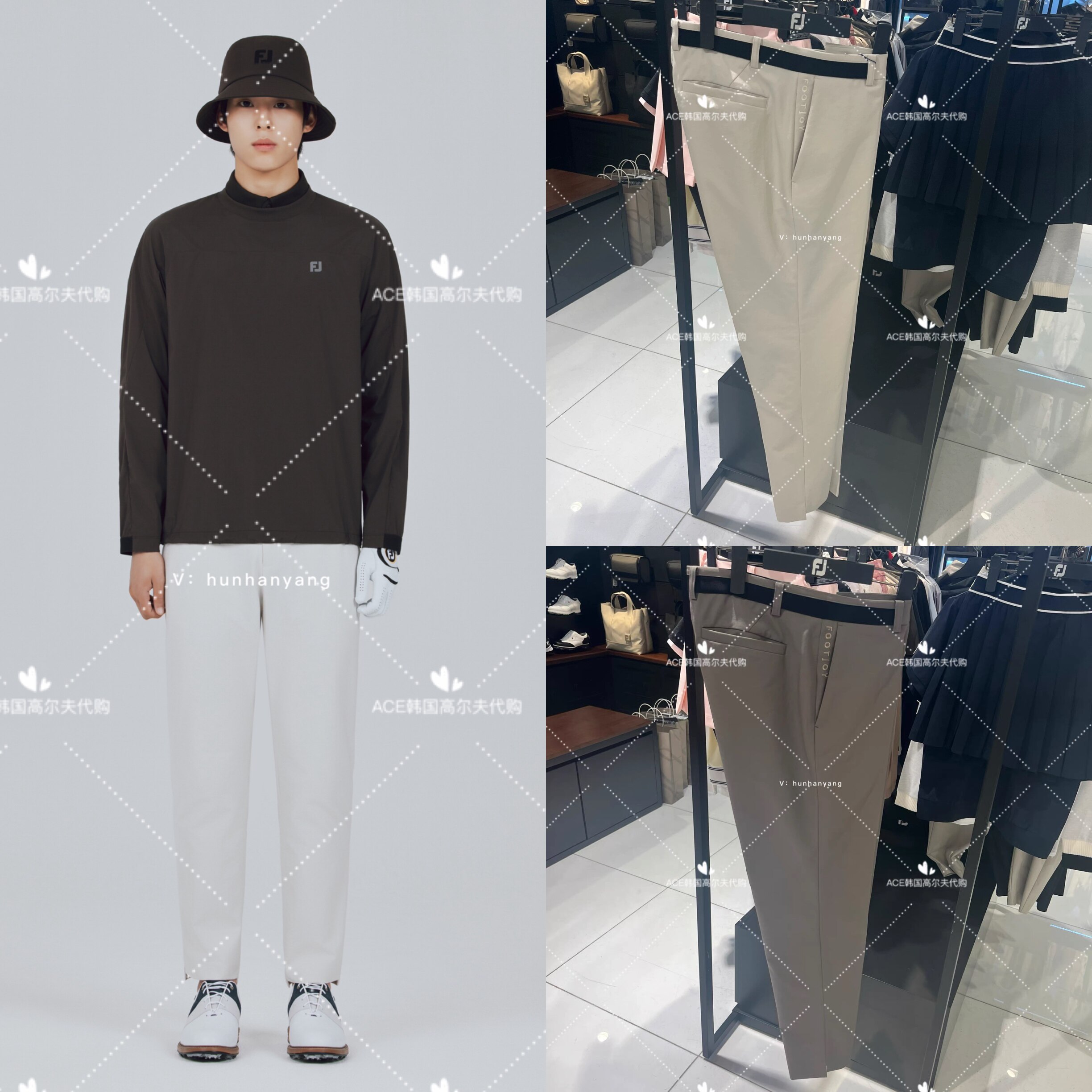 男士高尔夫球服25秋季裤子