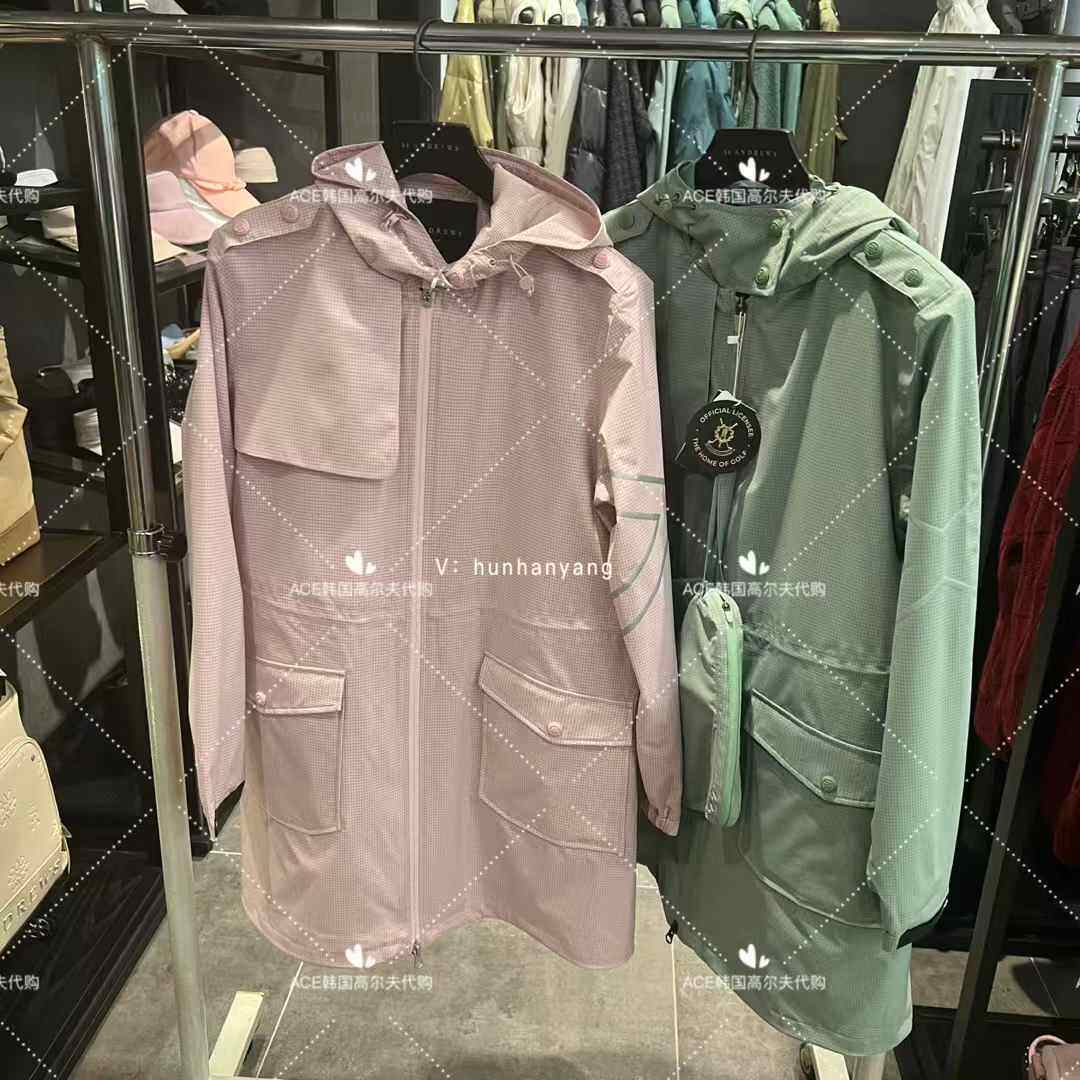 女士高尔夫服装25春季雨衣