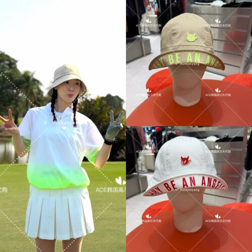 WAAC高尔夫球帽女士渔夫防晒帽