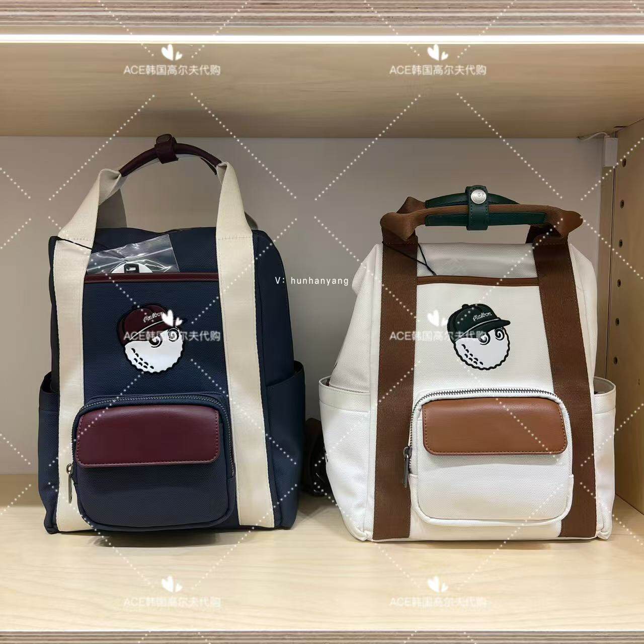 MALBON男女同款高尔夫双肩包