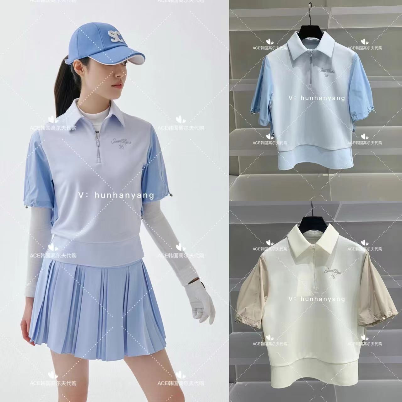 SOUTHCAPE女士高尔夫服装24夏季