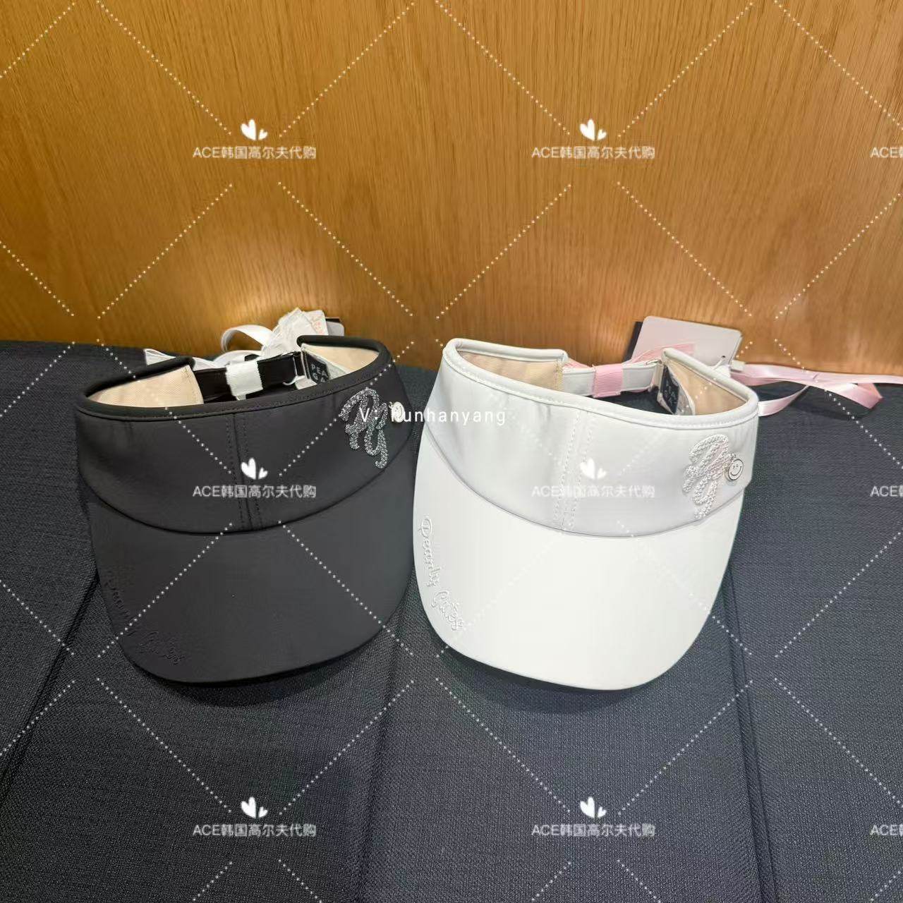 PG高尔夫球帽女士26春季新款百搭休闲时尚运动无顶蝴蝶结防晒帽