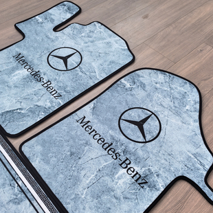 奔驰V260威霆V260L专用地毯汽车脚垫子全车主副驾二排 可定制尺寸