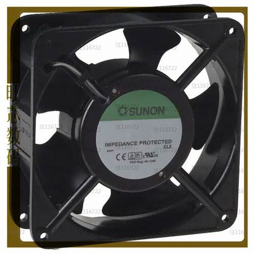 DP200A-2123XST.GN【FAN AXIAL 120X38MM 220/240VAC】