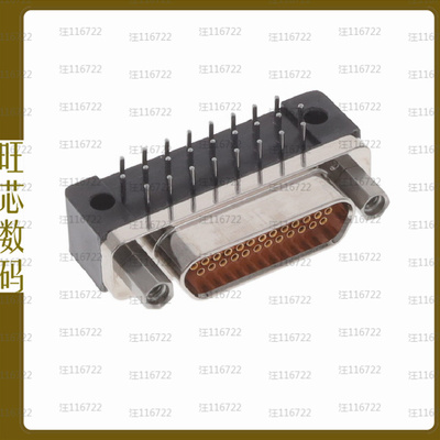 M83513/13-D01NP【MICRO-D RECEPTACLE 25POS R/A PCB】