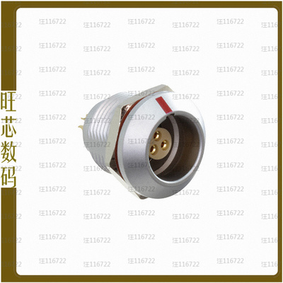 FLKB-03EGFS-GCP-001【CONN RCPT FMALE 3P GOLD SLDR CUP】