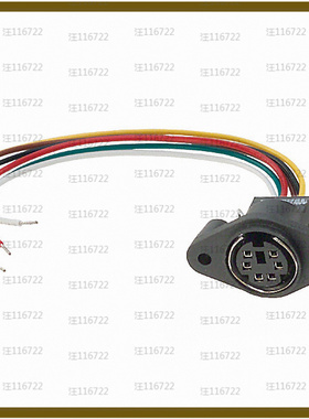 MD-60PL100【CONN RCPT FMALE MINI DIN 6P WIRE】