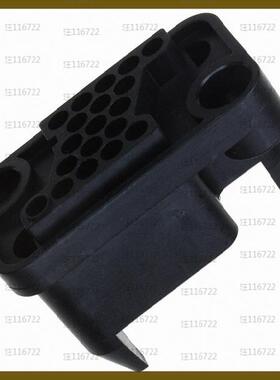 208210-2【CONN RCPT HSG DRAWER 19POS BLK】