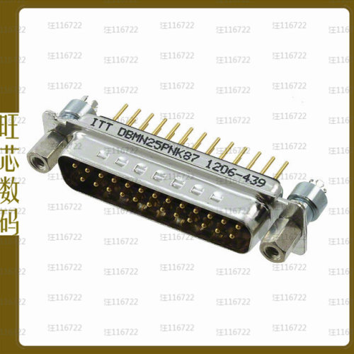 DBMN-25P-N-K87【CONN D-SUB PLUG 25P PNL MNT SLDR】