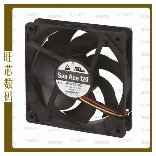 9RA1212E40011【FAN AXIAL 120X25MM 12VDC WIRE】