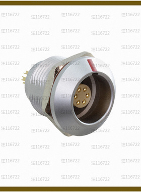 FLKC-06EGFS-GCP-001【CONN RCPT FMALE 6P GOLD SLDR CUP】