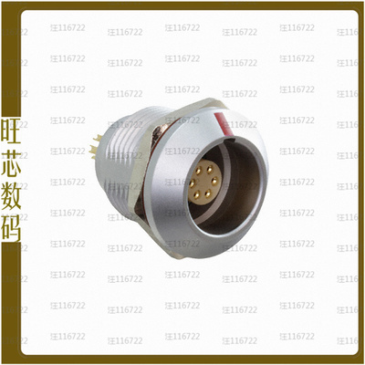 FLKC-06EGFS-GCP-001【CONN RCPT FMALE 6P GOLD SLDR CUP】