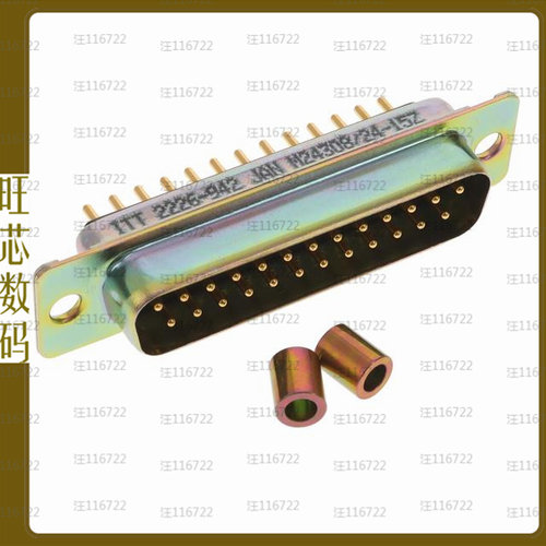 M24308/24-15Z【CONN DSUB PLUG 25POS PNL MNT SLD】