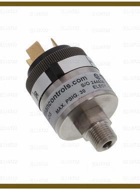 P117G-3H-C12TB-DIS【PRESSURE SWITCH 1.6-30 PSIG】
