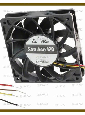 9GV1248P1J01【FAN AXIAL 120X38MM 48VDC WIRE】