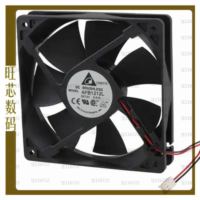 1-NPO/603-1332【FAN AXIAL 120X25.4MM 12VDC RECT】