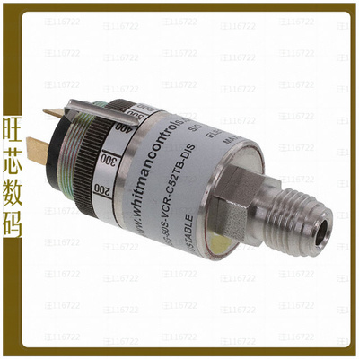 J205G-80S-VCR-C52TB-DIS【PRESSURE SWITCH 100-800 PSIG】