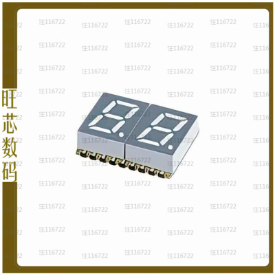 ACDC03-41SURKWA-F01【DISPLAY 7-SEG 0.3 DBL RED 20SMD】