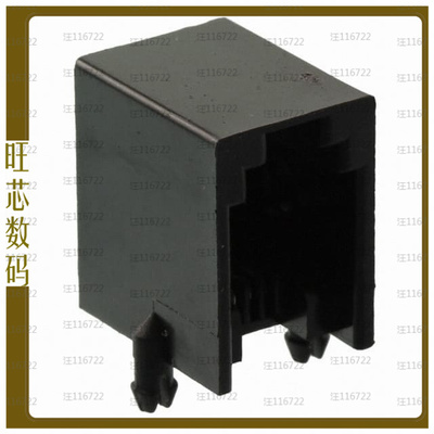 615004143821【CONN MOD JACK 4P4C R/A UNSHLD】