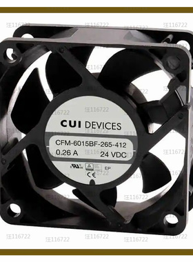 CFM-6025BF-290-479-20【FAN AXIAL 60X25.4MM 24VDC WIRE】