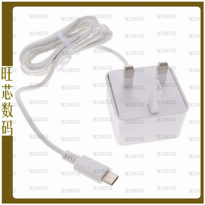 RPI USB-C POWER SUPPLY WHITE UK【AC/DC WALL MNT ADAPTER 5.1V