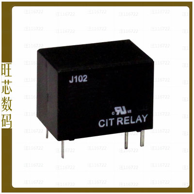 J1021AS56VDC.45【RELAY GEN PURPOSE SPST 5A 6V】