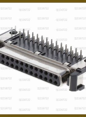 DN10-26S(70)【CONN D-TYPE RCPT 26POS T/H R/A】