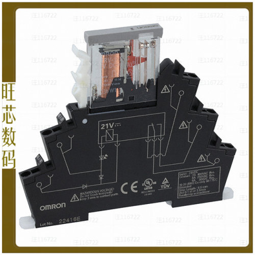 G2RV-SR500 AC/DC24【RELAY GEN PURPOSE SPDT 6A 24V】