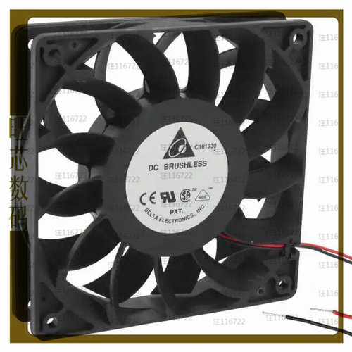 FFB1224XHE-M【FAN AXIAL 120X38MM 24VDC WIRE】