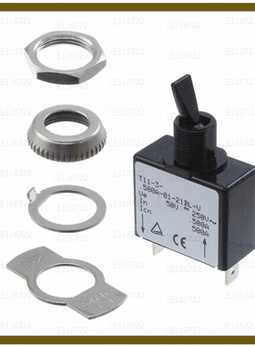 T11-3-.500A-01-21BL-V【CIR BRKR MAG-HYDR 500MA TOGGLE】