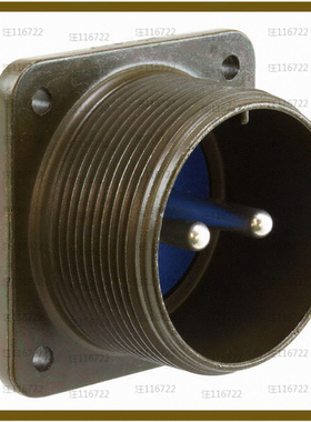 97-3102A-22-1P【CONN RCPT MALE 2P SILV SLDR CUP】