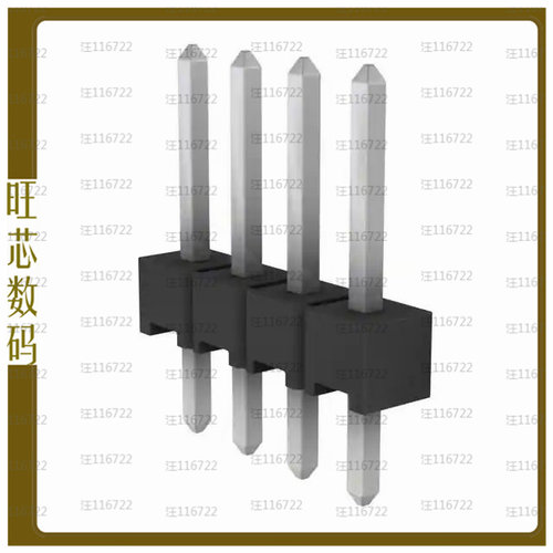 104346-2【CONN HEADER VERT 4POS 2.54MM】