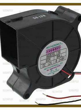 B6025L12B-BSR【FAN BLOWER 60X25MM 12VDC WIRE】
