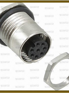 1553860【CONN RCPT FMALE 8POS GOLD SOLDER】