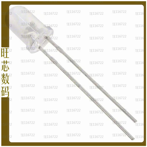 HLMP-CE34-Y1CDD【LED CYAN CLEAR T-1 3/4 T/H】