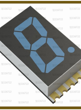 INND-SS56BAB【DISPLAY 7SEG 0.56 SGL BLU 10SMD】
