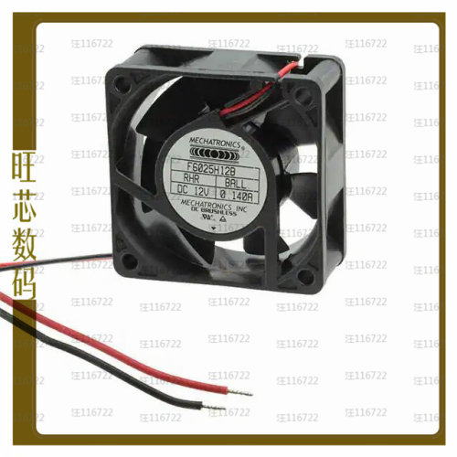 F6025X24B3-RHR【FAN AXIAL 60X25MM 24VDC WIRE】