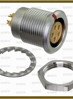 FLBD-05EGFS-GCP-001【CONN RCPT FMALE 5P GOLD SLDR CUP】