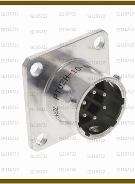 PT02H-10-6P【CONN RCPT MALE 6P TIN SOLDER CUP】