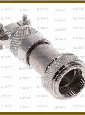 A850491913N02【CONN BACKSH W/CLMP SZ13 C SIL】