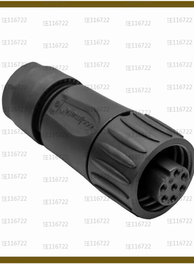 C01630D00621012【CONN PLUG FMALE 7POS GOLD SOLDER】