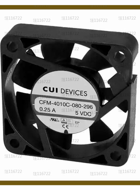 CFM-4010C-150-195【FAN AXIAL 40X10.5MM 12VDC WIRE】