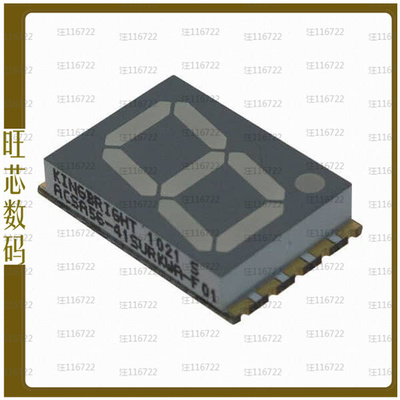 ACSA56-41SURKWA-F01【DISPLAY 7SEG 0.56 SGL RED 10SMD】