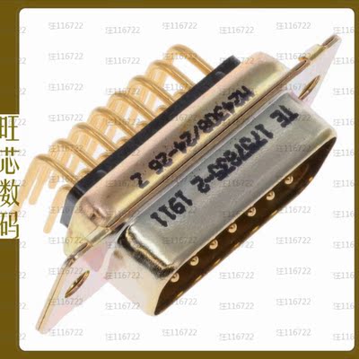 1757835-2【CONN D-SUB PLUG 15POS R/A SLDR】