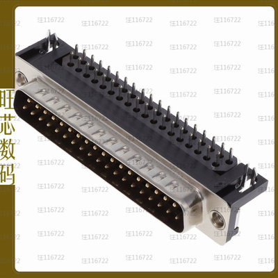 KF22X-C37P-N【CONN D-SUB PLUG 37POS R/A SLDR】
